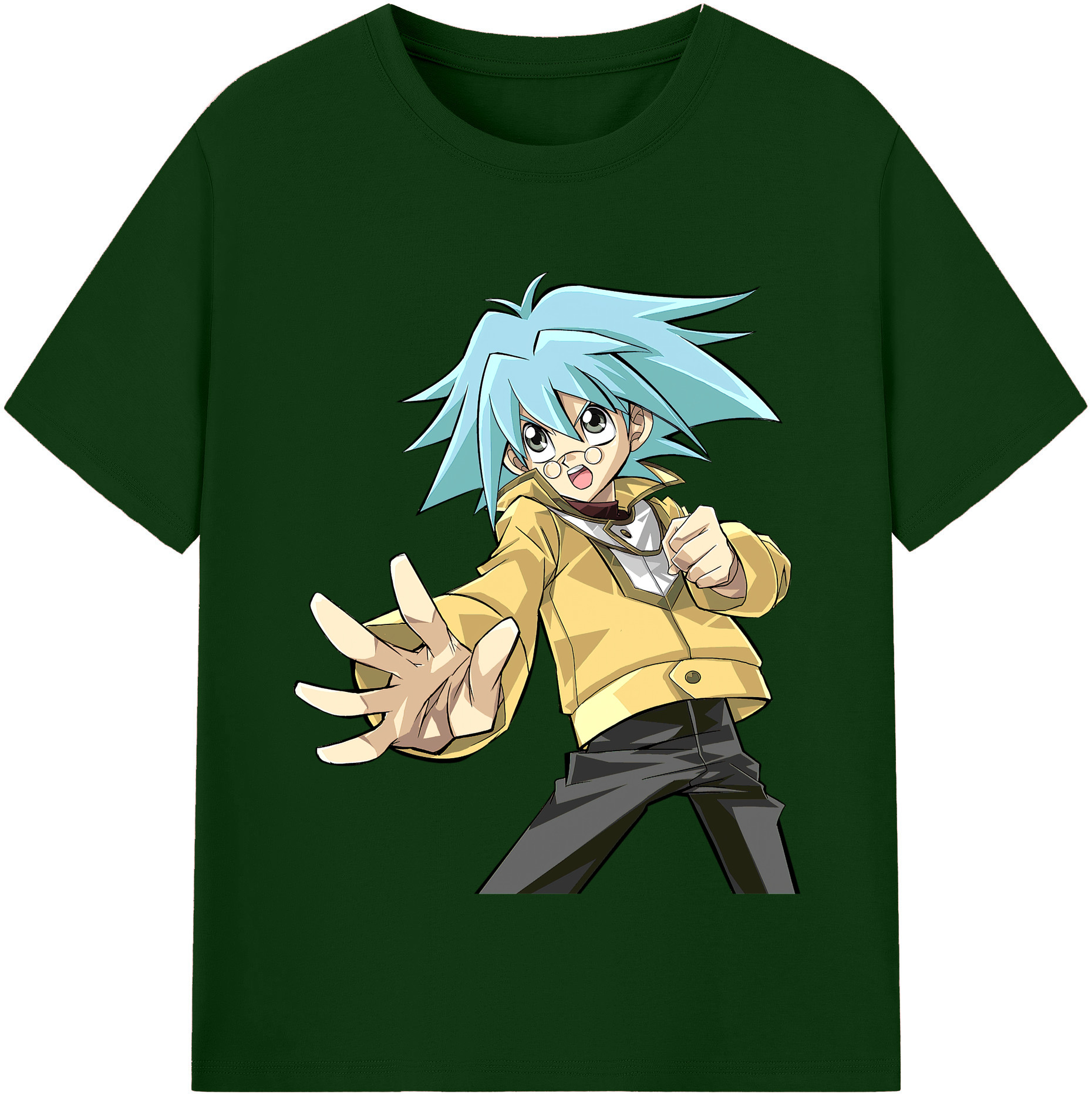 （画像用） 遊☆戯☆王 Yu-Gi-Oh! 綿100％半袖Tシャツ（フロントプリント）